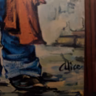 Tablou vintage de perete cu băiatul vagabond și legătură („Hobo”) Tablouri Magazin de mobila decoratiuni si corpuri de iluminat vintage Tablou vintage de perete cu băiatul vagabond și legătură („Hobo”) Tablouri