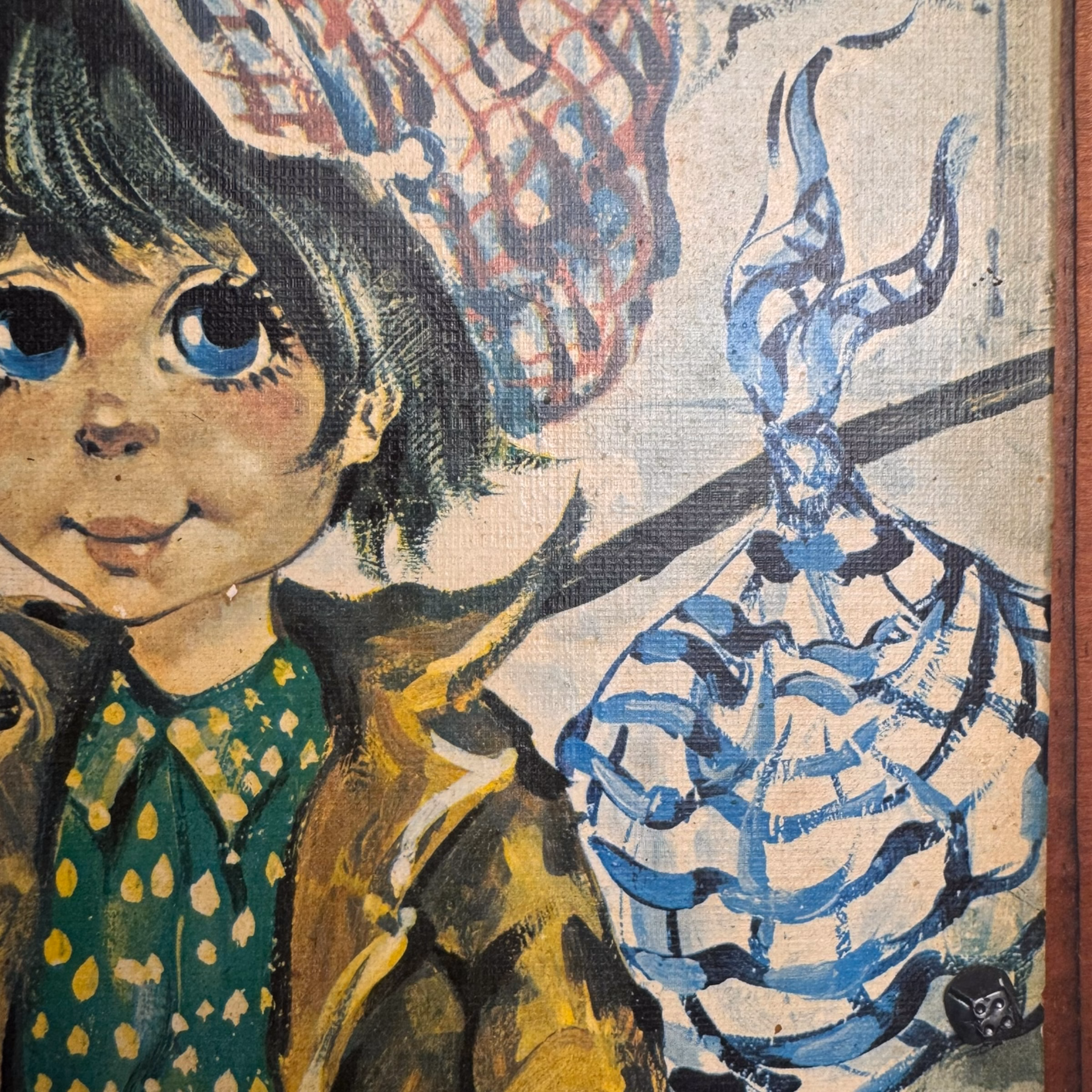 Tablou vintage de perete cu băiatul vagabond și legătură („Hobo”) Tablouri Magazin de mobila decoratiuni si corpuri de iluminat vintage Tablou vintage de perete cu băiatul vagabond și legătură („Hobo”) Tablouri