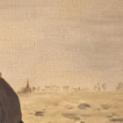 Tablou-Pictură în ulei pe pânză inspirată de „L’Angelus” (omagiu adus operei lui Jean-François Millet) Tablouri